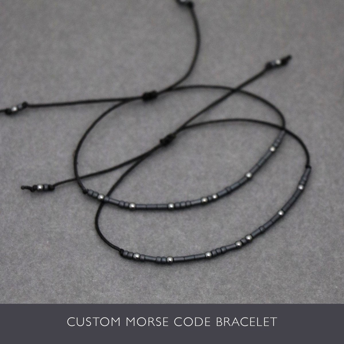 BFF Morse Code Necklace -Morse Code Jewelry│HandPicked