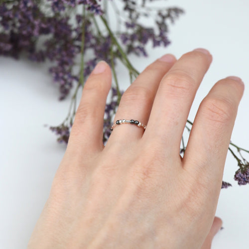 Personalized Morse Code Ring